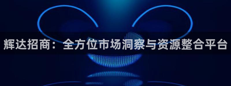 多多28g体育平台总代理：辉达招商：全方位市场洞察与资源整合平台