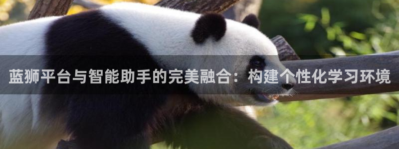 多多28g平台注册入口：蓝狮平台与智能助手的完美融合：构建个性化学习环境