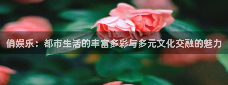 多多28gk：俏娱乐：都市生活的丰富多彩与多元文化交融的魅力