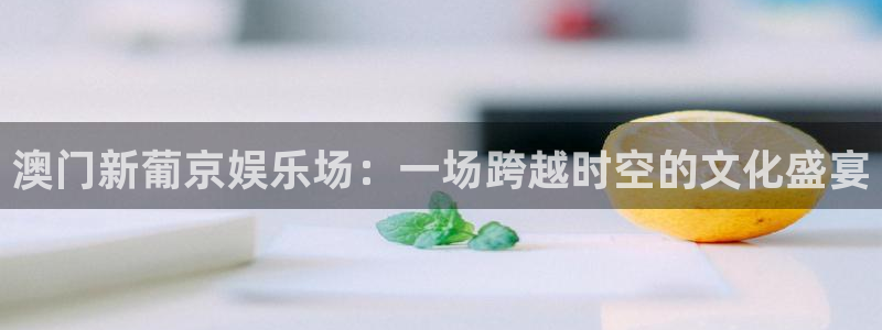 多多28g体育1招商：澳门新葡京娱乐场：一场跨越时空的文化盛宴